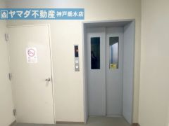 エレベーター　停止階です