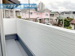 南向きバルコニー