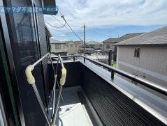 南西向きバルコニー