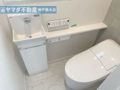 同社施工】A号地　1F　トイレ　手洗い付